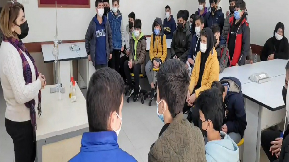 Çine Feride Raşit Kalkan Ortaokulu Öğrencilerini Misafir Ettik